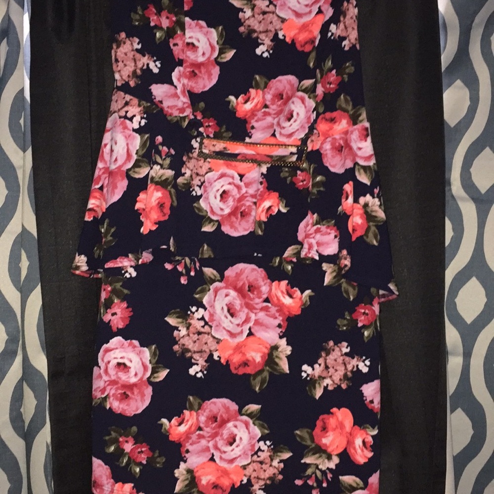 Urban Rose Strapless Dress